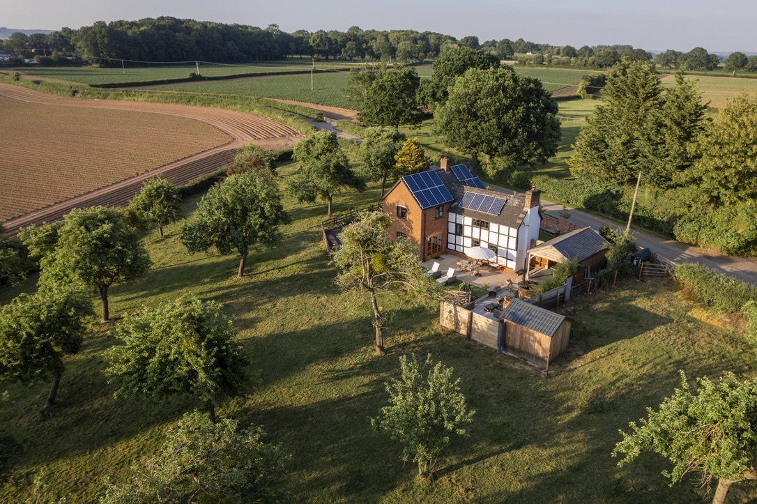 our beutiful cottage in 250 acers of farm land