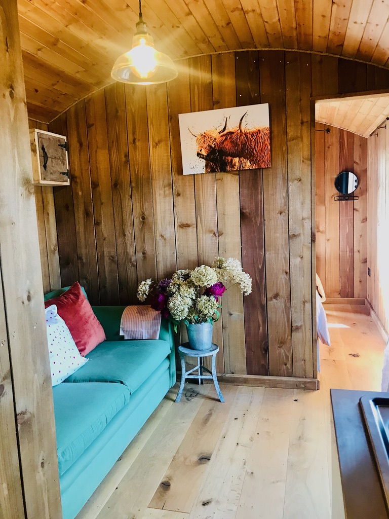 Inside the cabin, your in for a treat.